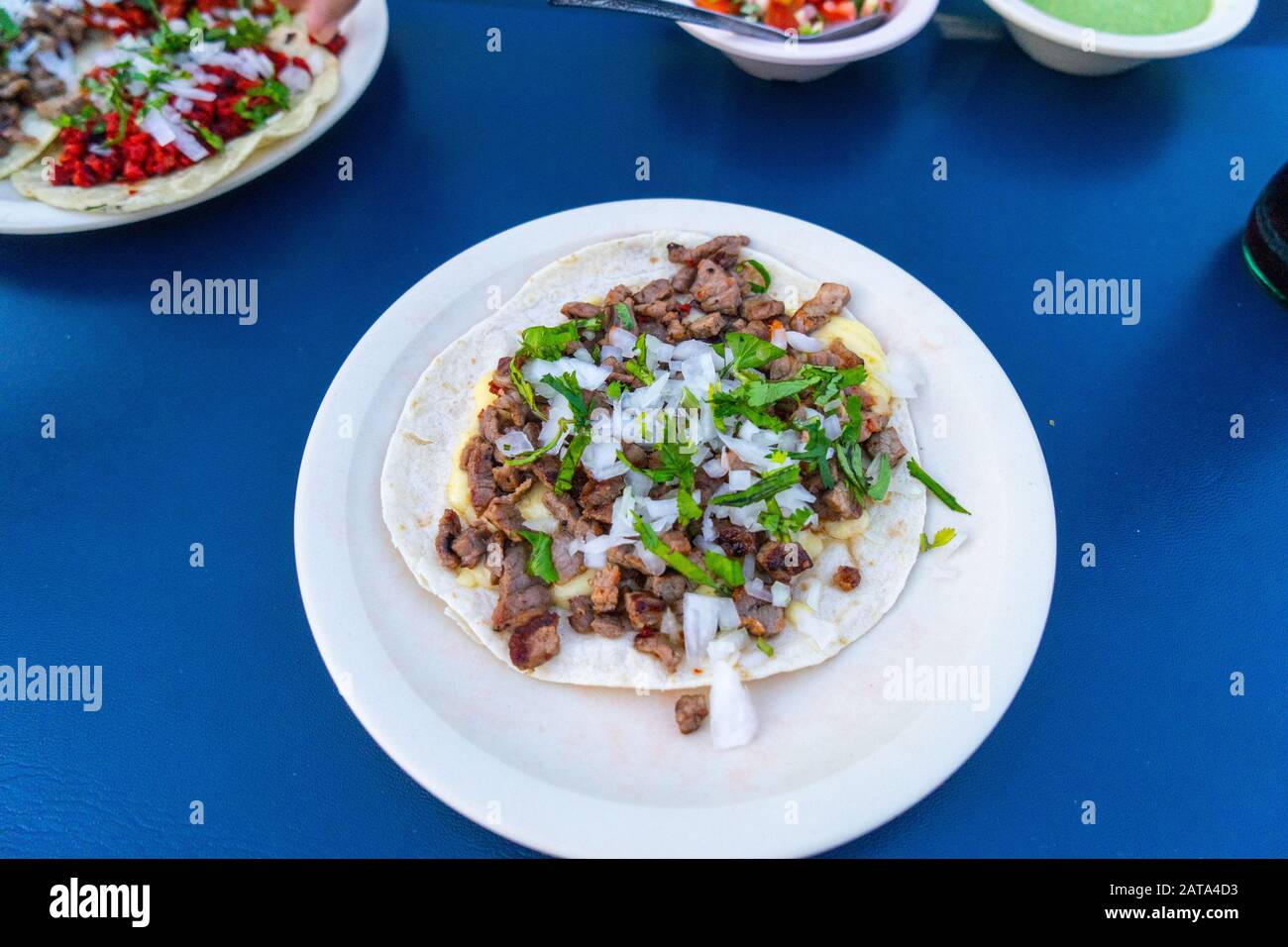 Traditional tacos "el pastor" in Cancun, Mexico Stock Photo Alamy
