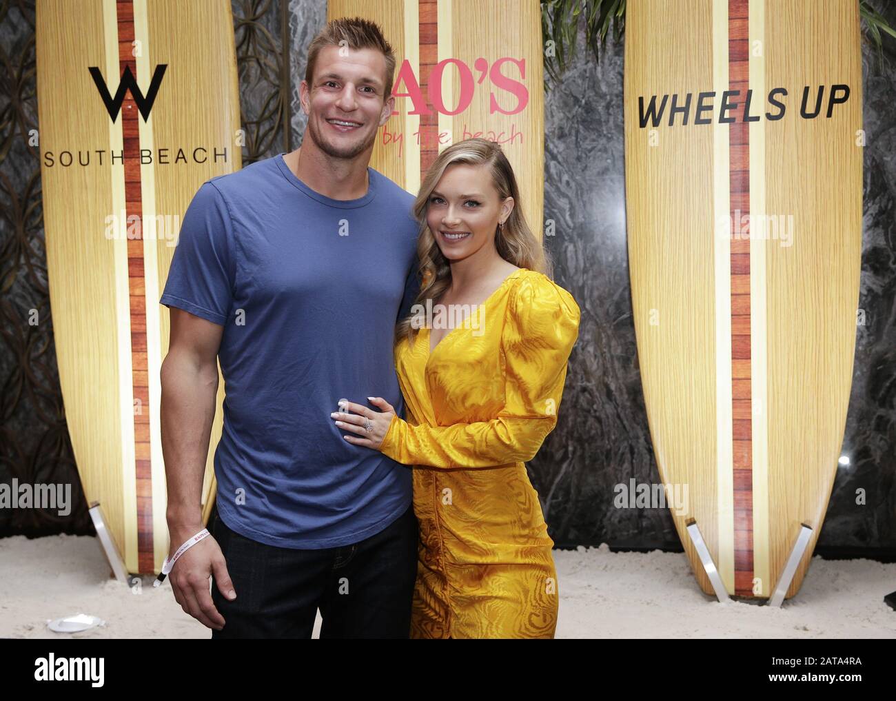 Rob Gronkowski will be in Miami for Super Bowl -- but as party host