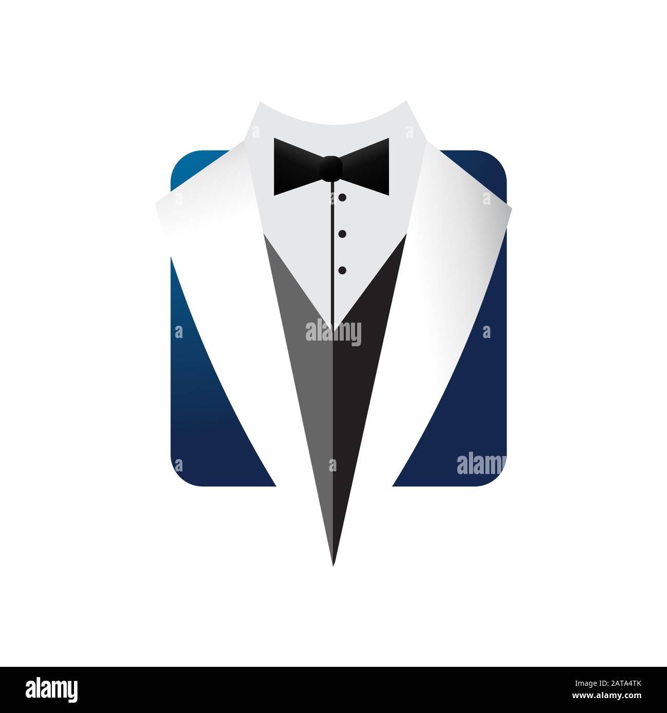 professional gentleman suit tuxedo logo vector men clothing graphic ...