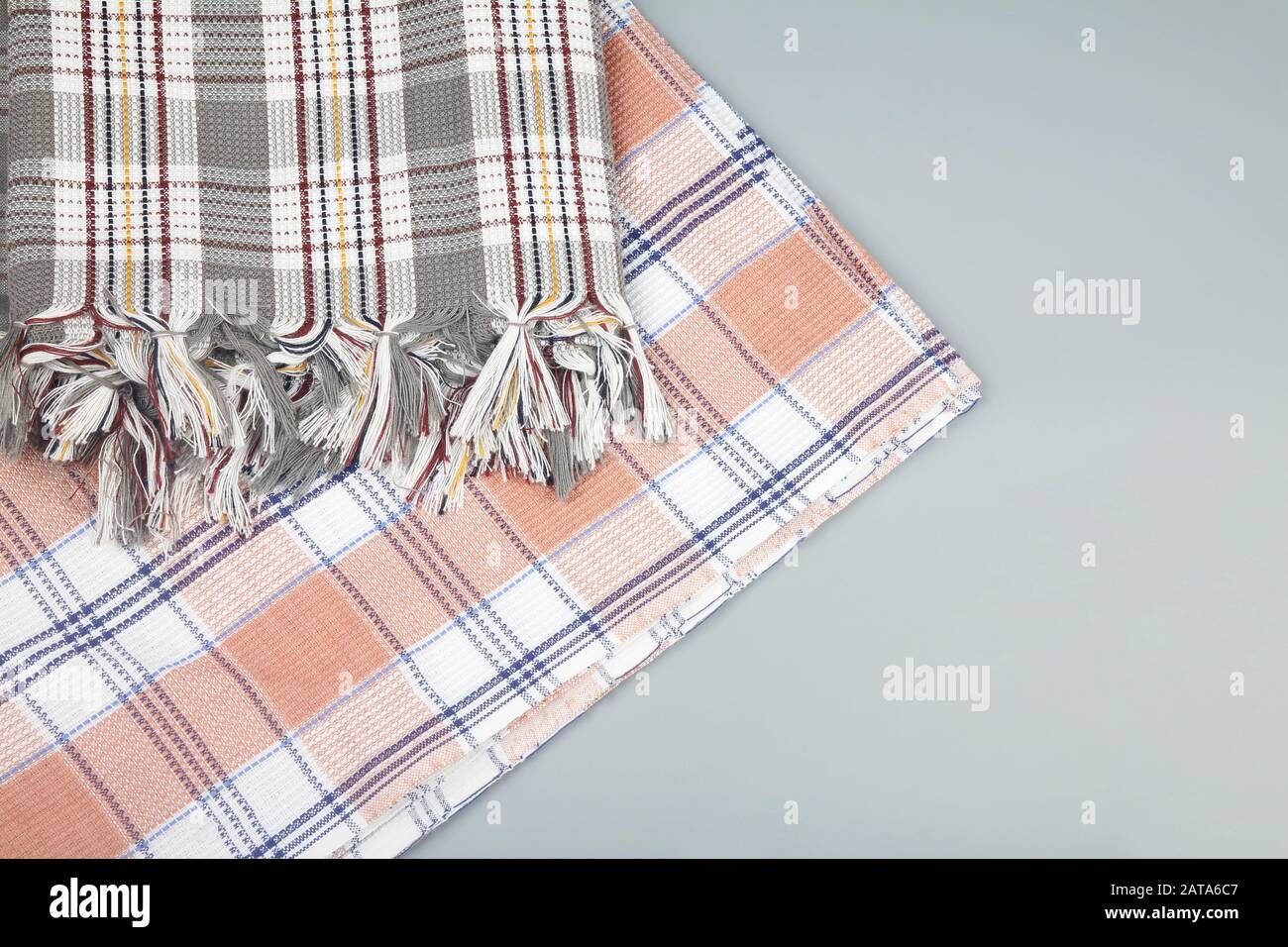 Indian made Cotton Bath Towel Stock Photo Alamy