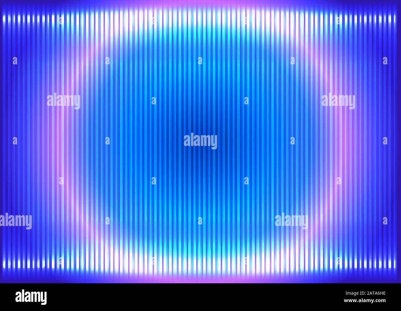 Ribbed Abstract Shining Hi Tech Background - Vector Glowing HUD Futuristic Design Stock Vector