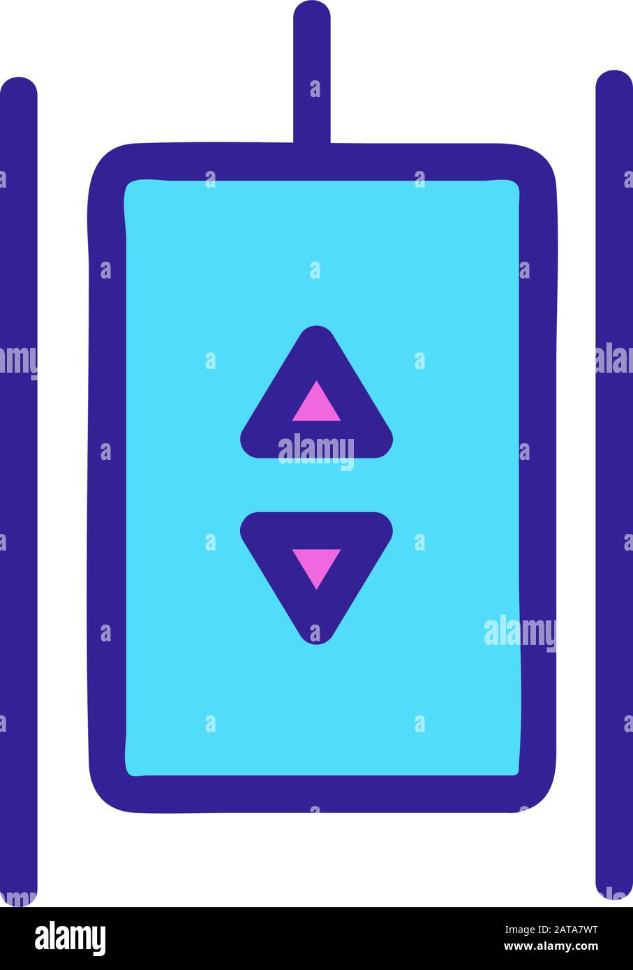 Vector Elevator Symbol