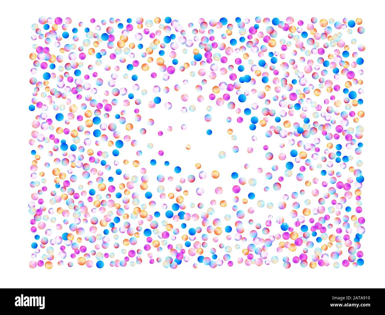 Colored mesh balls bright. Wonderful confetti background texture. Confetti new background minimal. Stock Vector