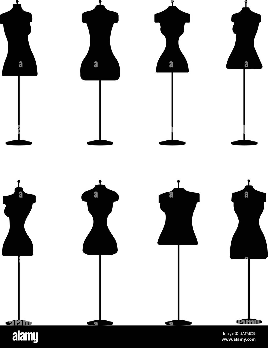 silhouette dress types