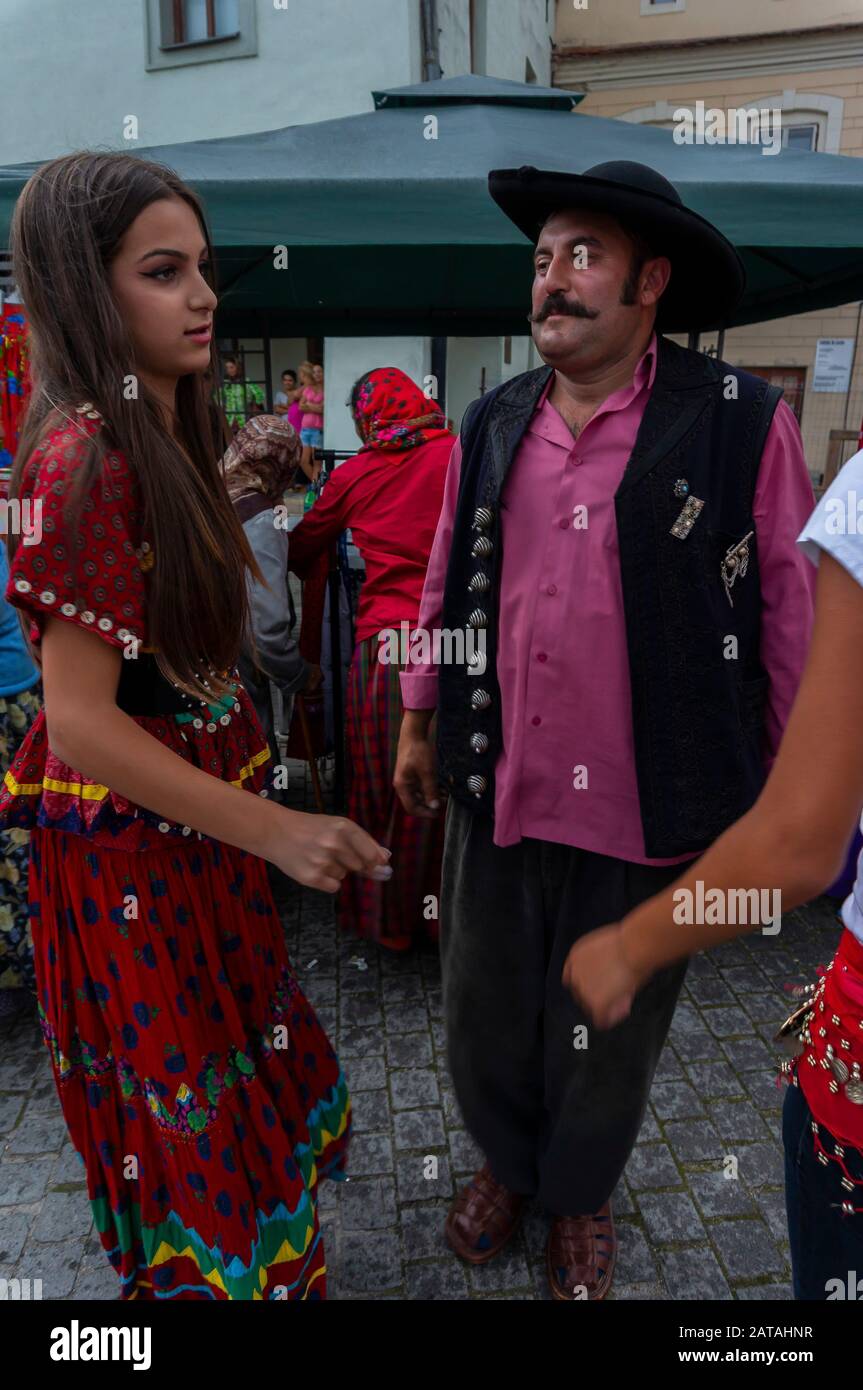 Amazing Gipsy at Roma Festival in Sibiu, Romania Stock Photo - Alamy