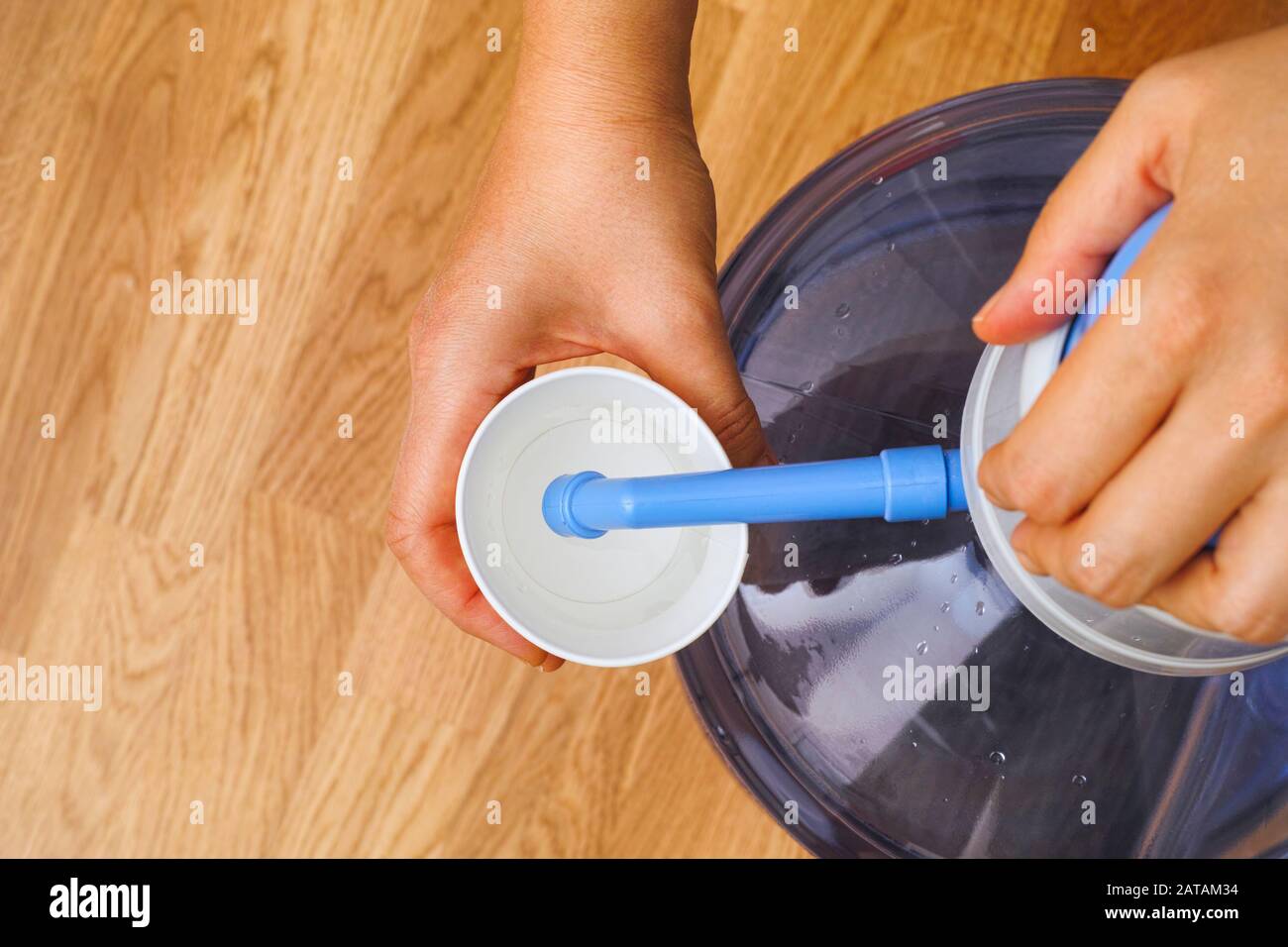Drinking Water Paper Cup High Resolution Stock Photography and Images ...