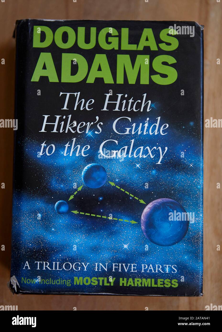 The hitchhiker's guide to the galaxy, Douglas Adams Stock Photo