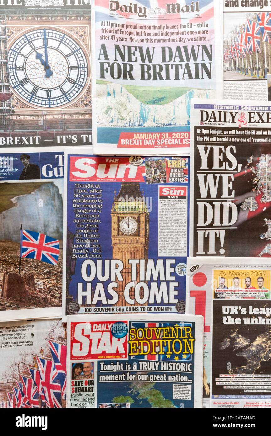 Yes we did it' and a 'new dawn for Britain': UK newspapers