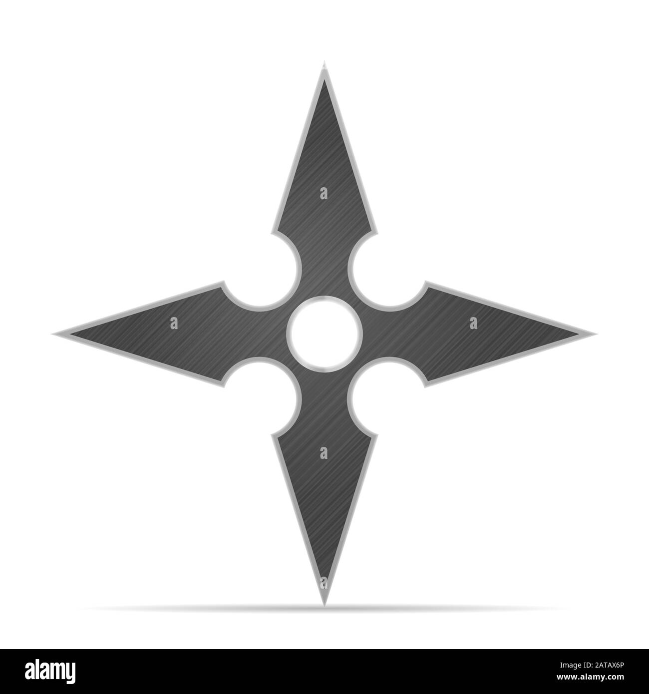 Shuriken Black and White Stock Photos & Images - Alamy