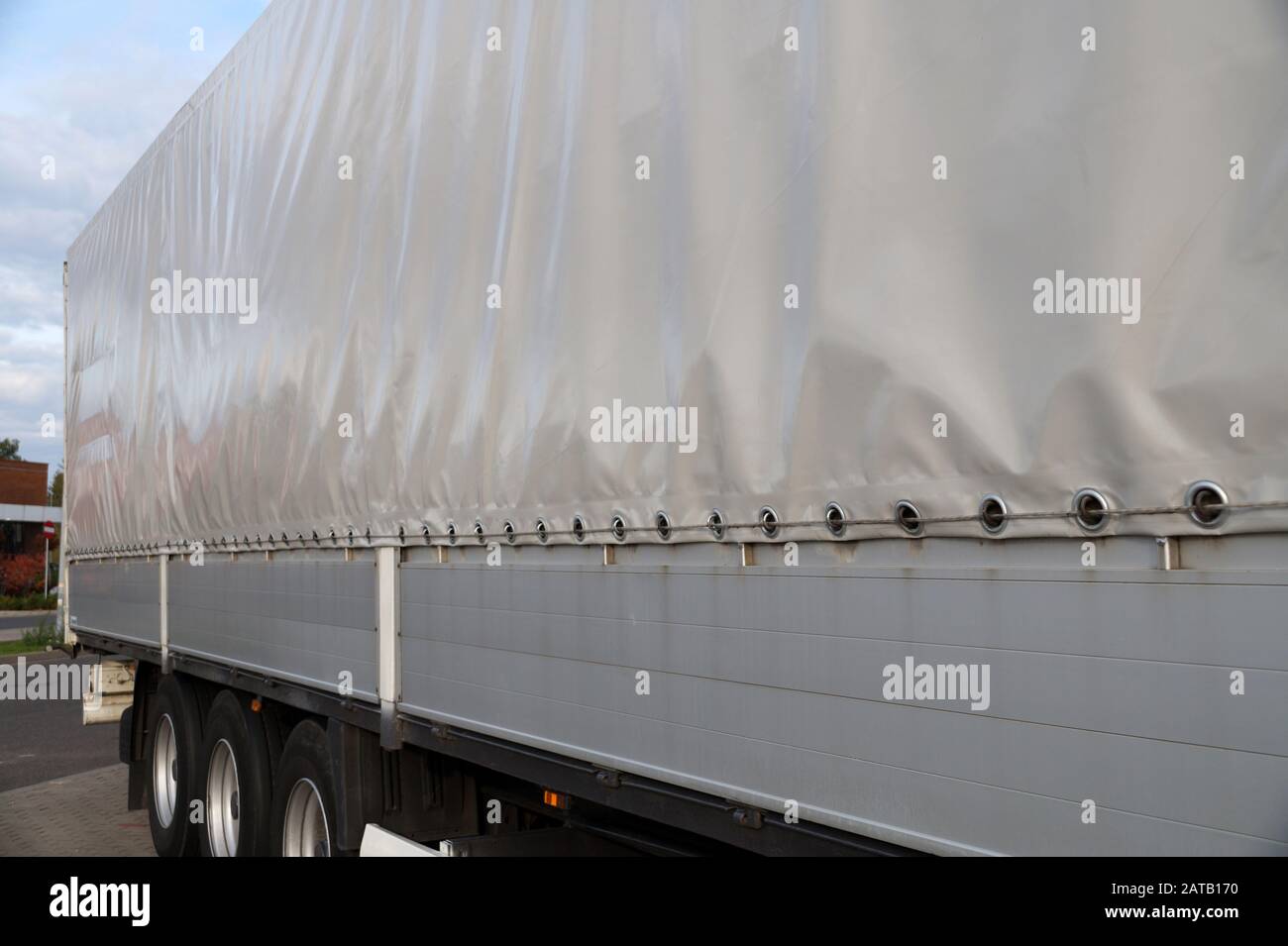 Truck tarpaulin hi-res stock photography and images - Alamy
