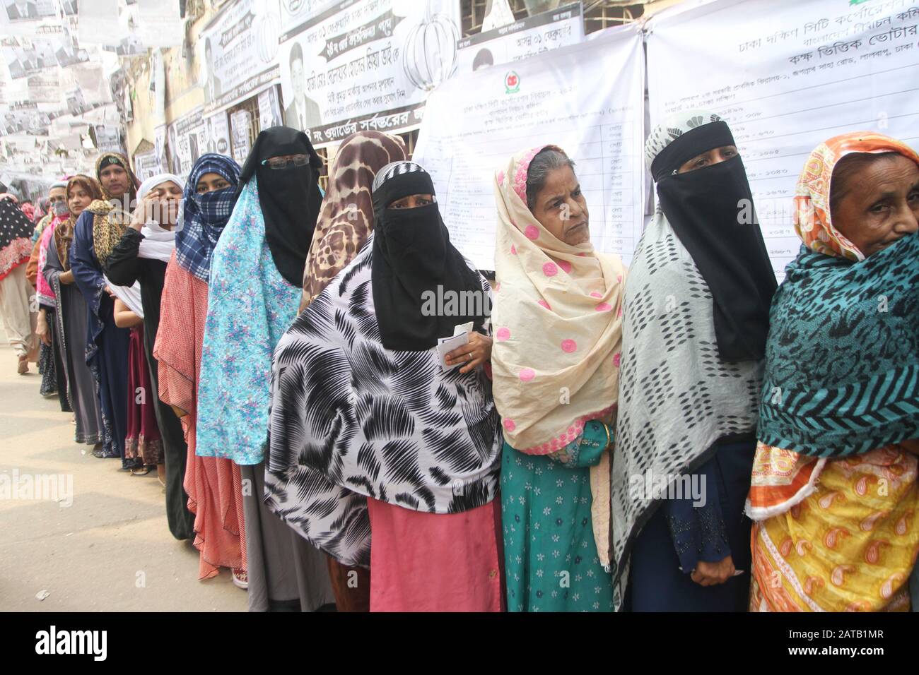 Dhaka, Bangladesh. 01st Feb, 2020. Dhaka North City Corporation (DNCC) mayoral candidate Sheikh Fazle Noor Taposh cast his vote at Dhanmondi Government Girls' High School on 1 February 2020 (Photo by MD Abu Sufian Jewel/Pacific Press) Credit: Pacific Press Agency/Alamy Live News Stock Photo