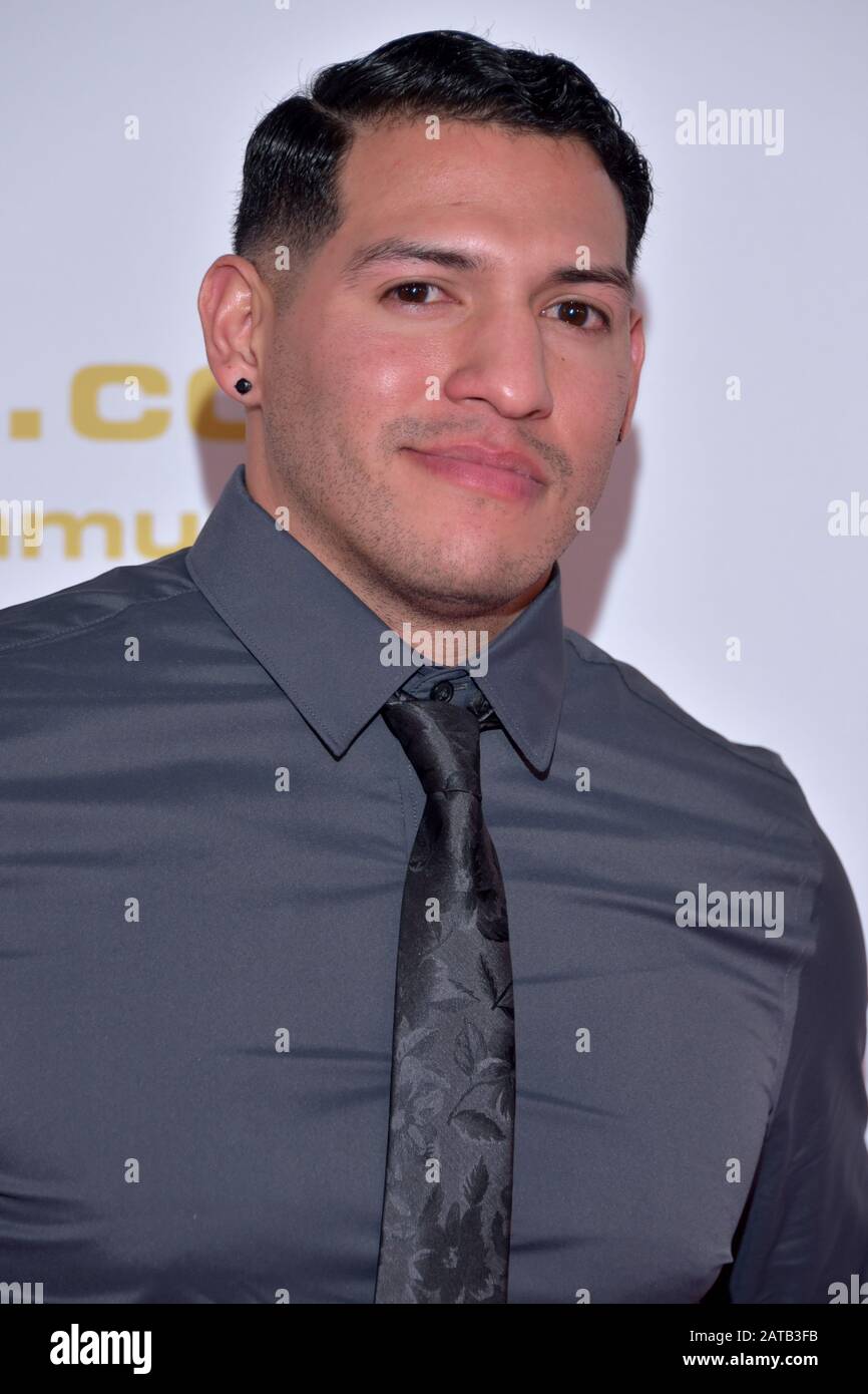 LOS ANGELES, CA, - 01 16:  Model  Tony Martinez arrives for the 'XBIZ Awards Show 2020' on January 16 2020 at the J.W. Marriott Hotel in Los Angeles C Stock Photo