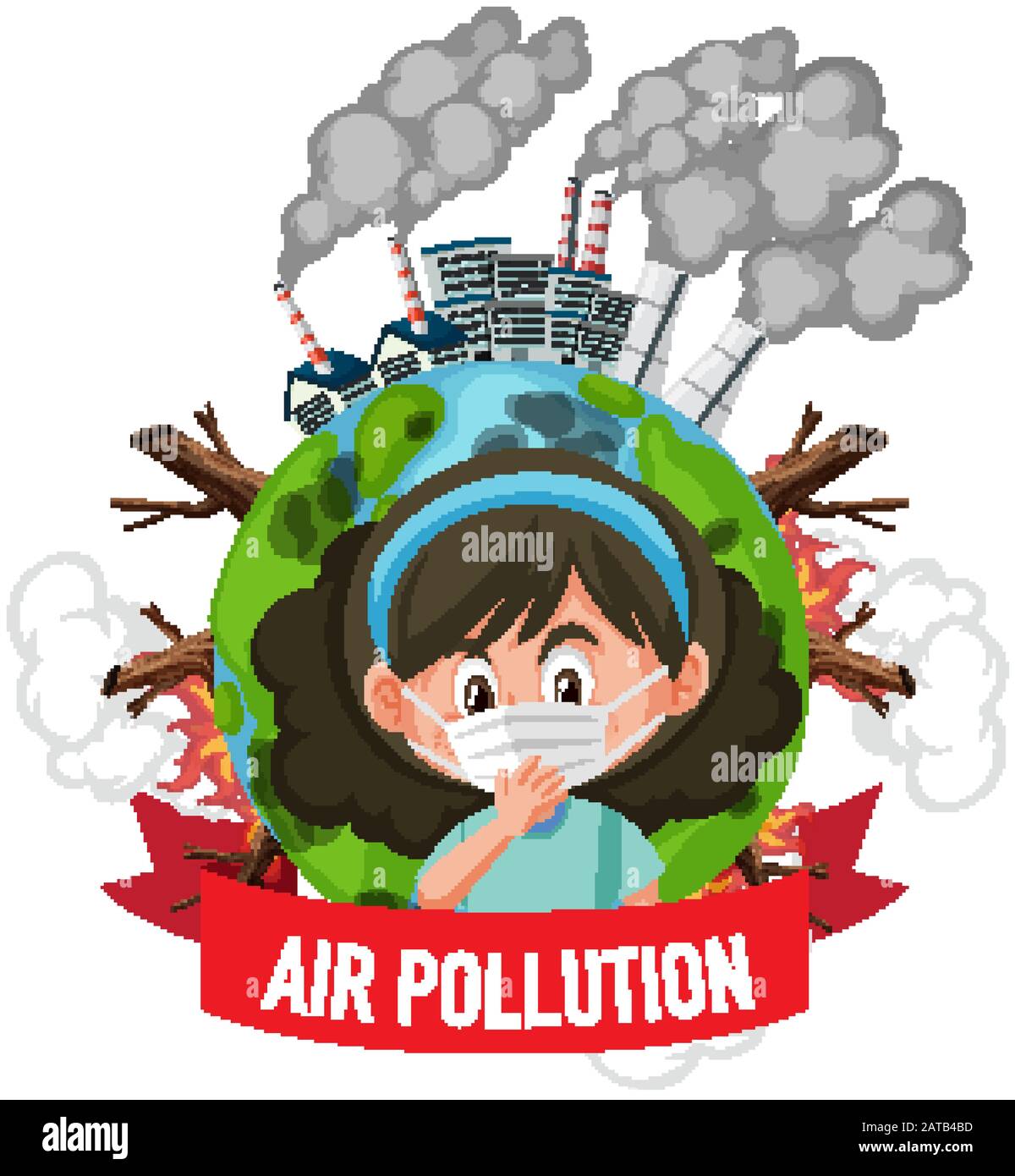 Stop Air Pollution Posters