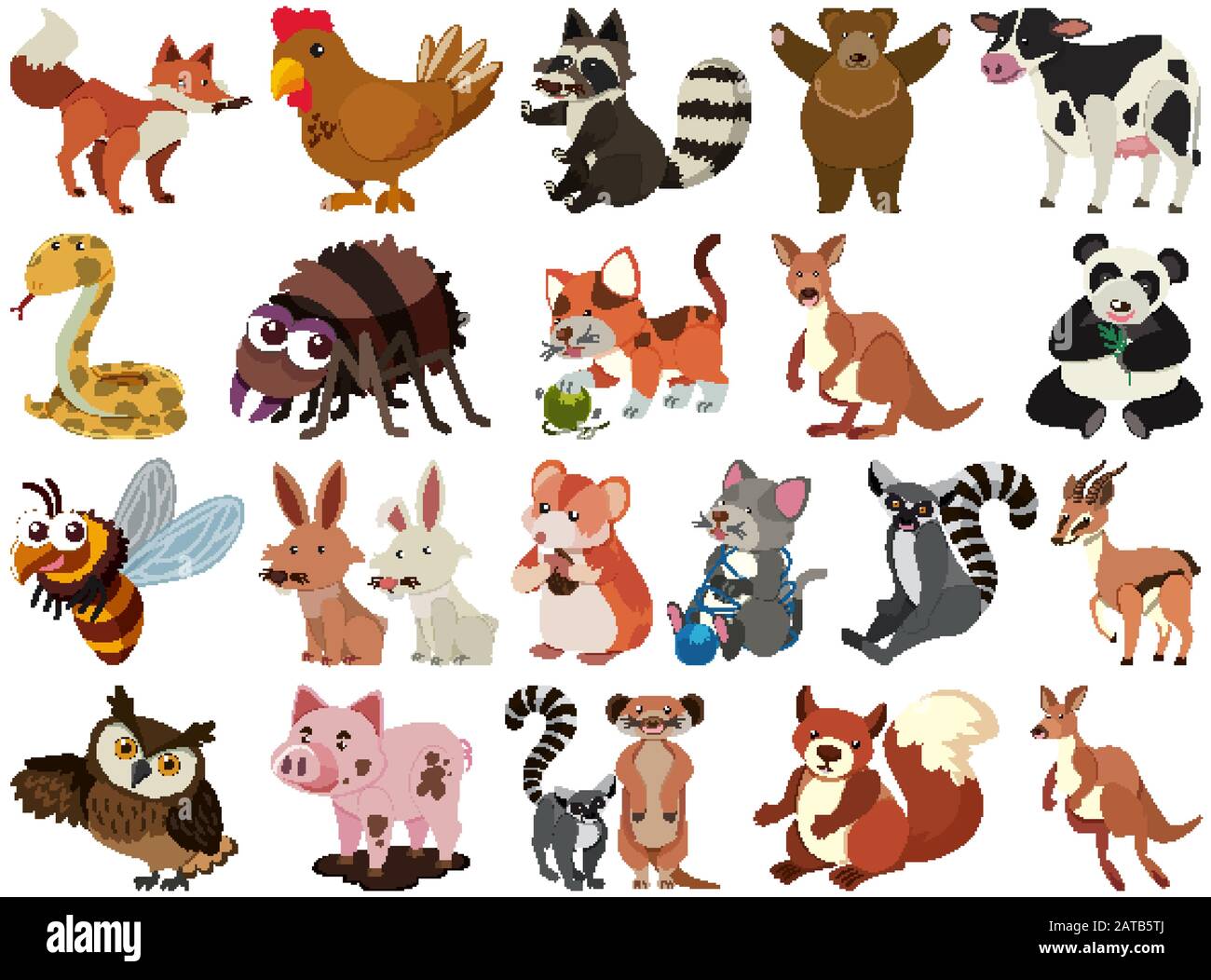 African spiders Stock Vector Images - Alamy