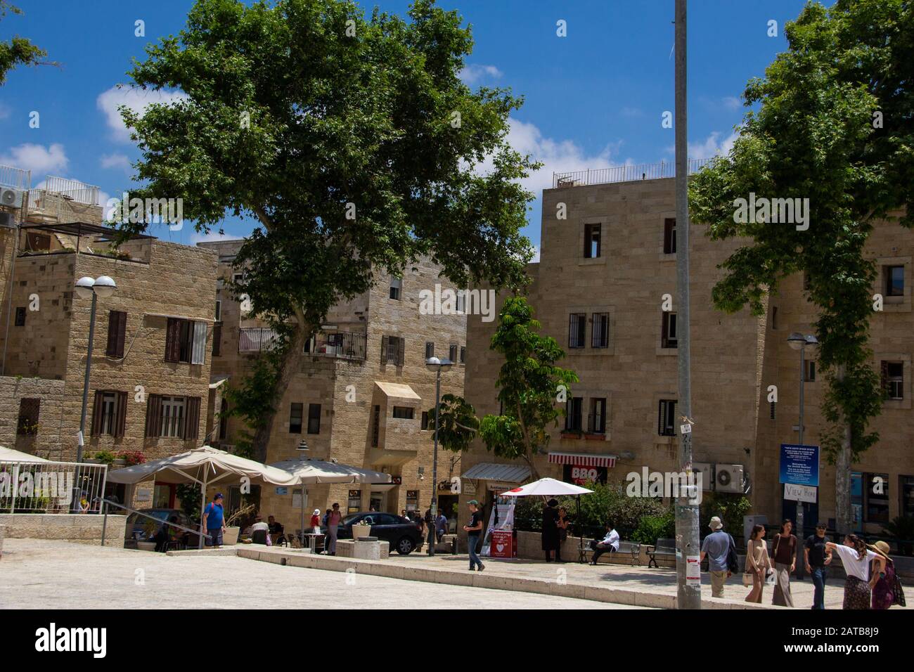 The Jewish Quarter in the Old City of Jerusalem Stock Photo
