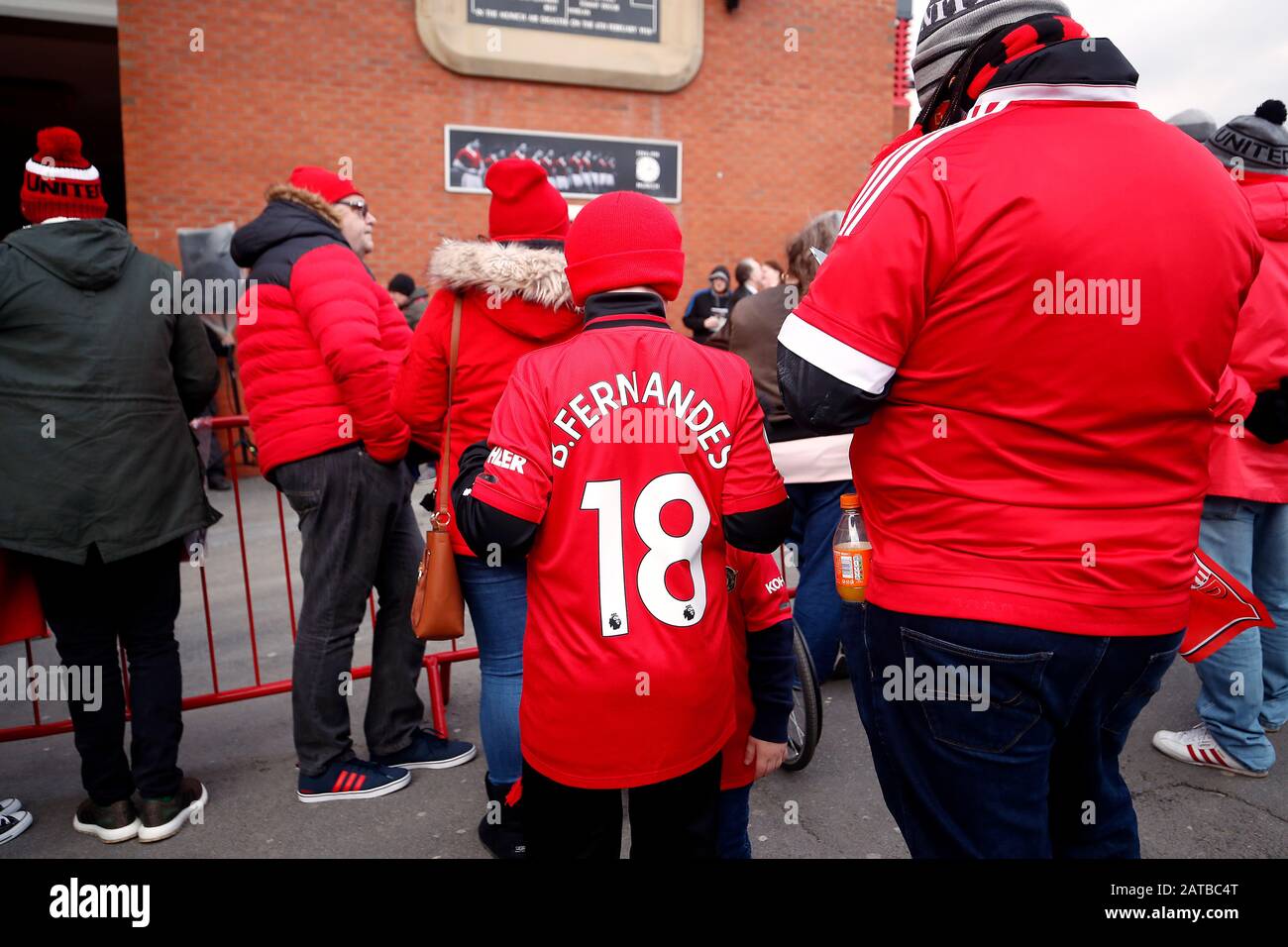 A Manchester United fan wearing a Wayne Rooney shirt outside the ground  before the Premier League match at Old Trafford, Manchester Stock Photo -  Alamy