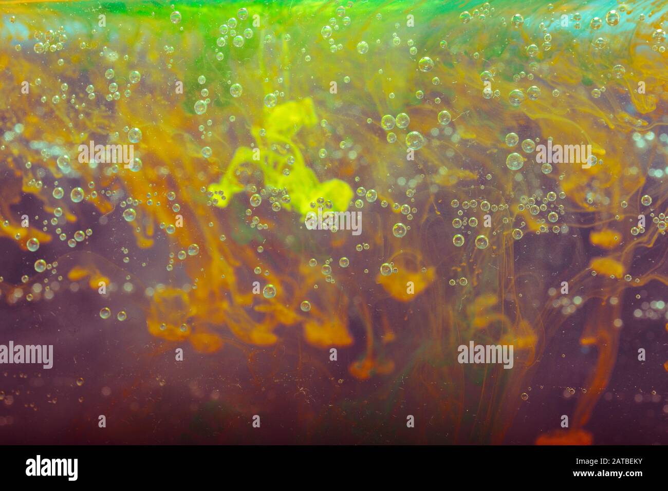 Abstract background from dense paint dissolve in water Stock Photo Alamy