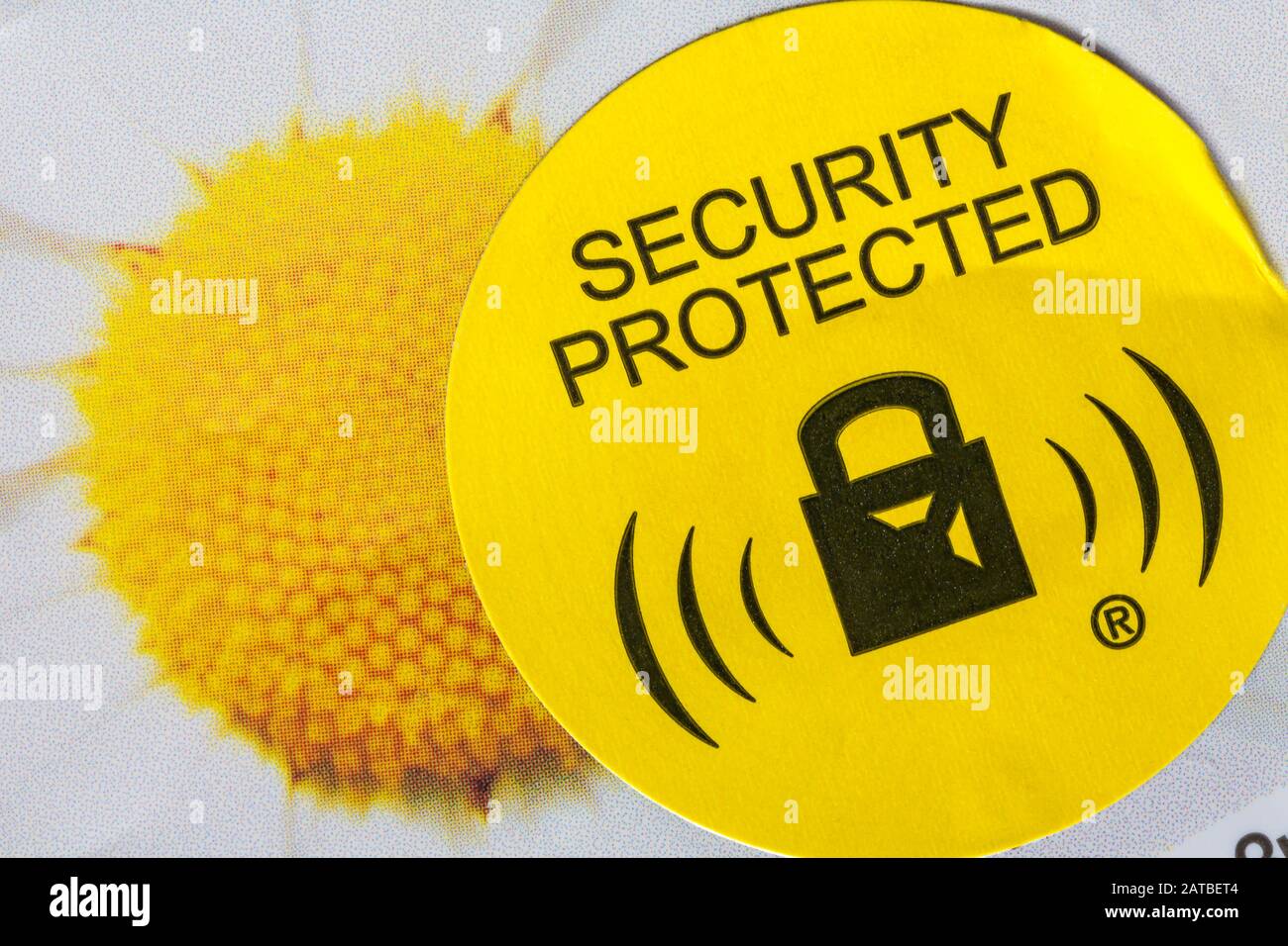 Security Protected Stickers 