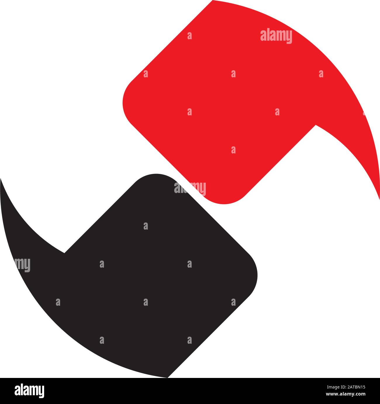 letter bq geometric clear talk symbol logo vector Stock Vector Image ...