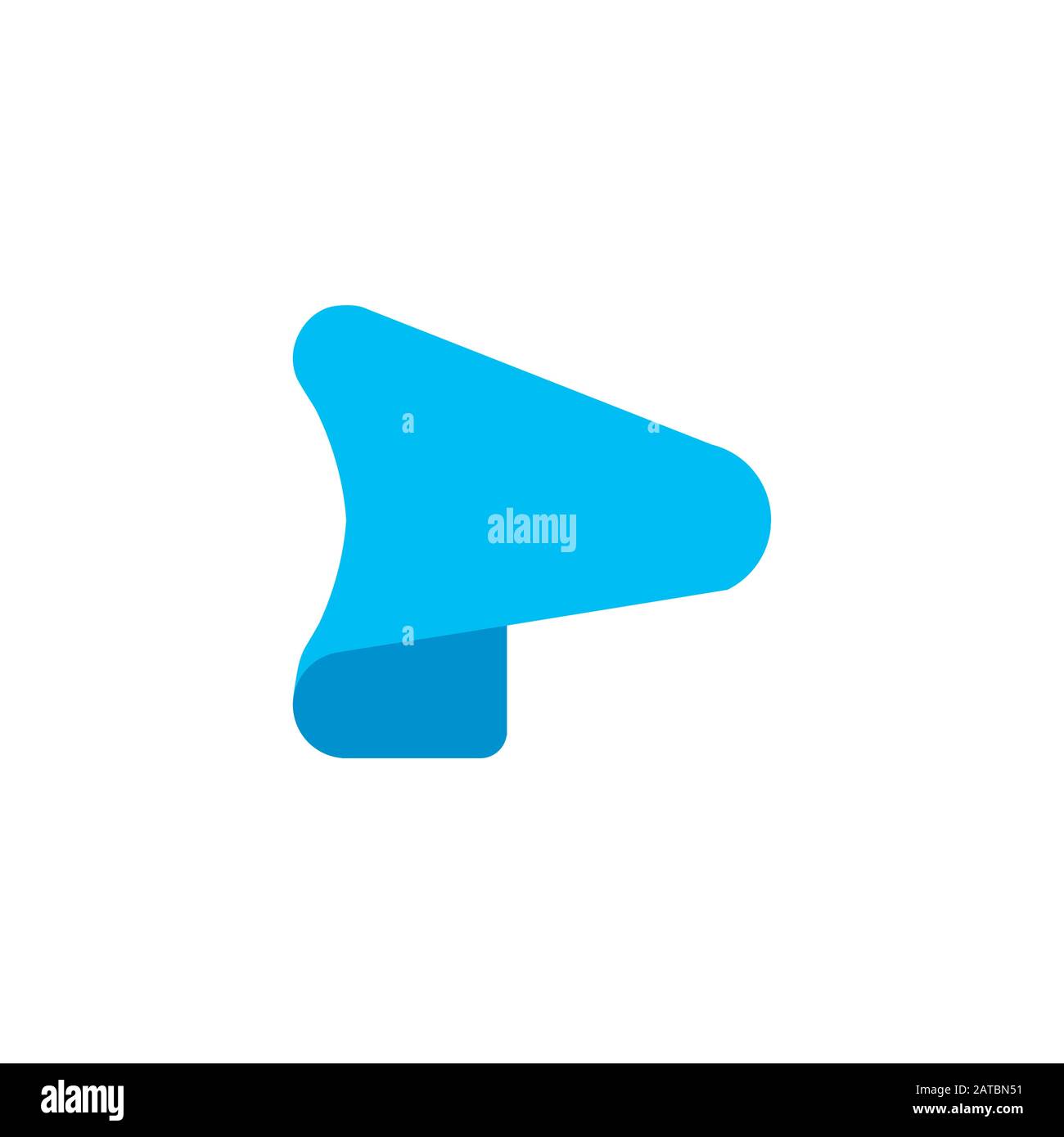 3d arrow right logo vector Stock Vector Image & Art - Alamy