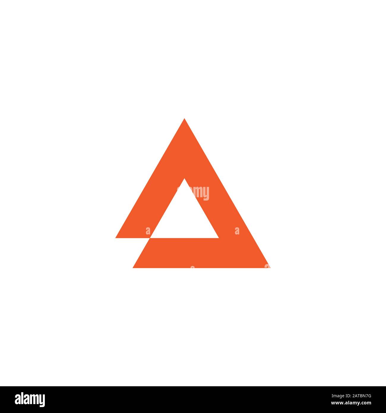 letter a simple geometric line logo vector Stock Vector Image & Art - Alamy
