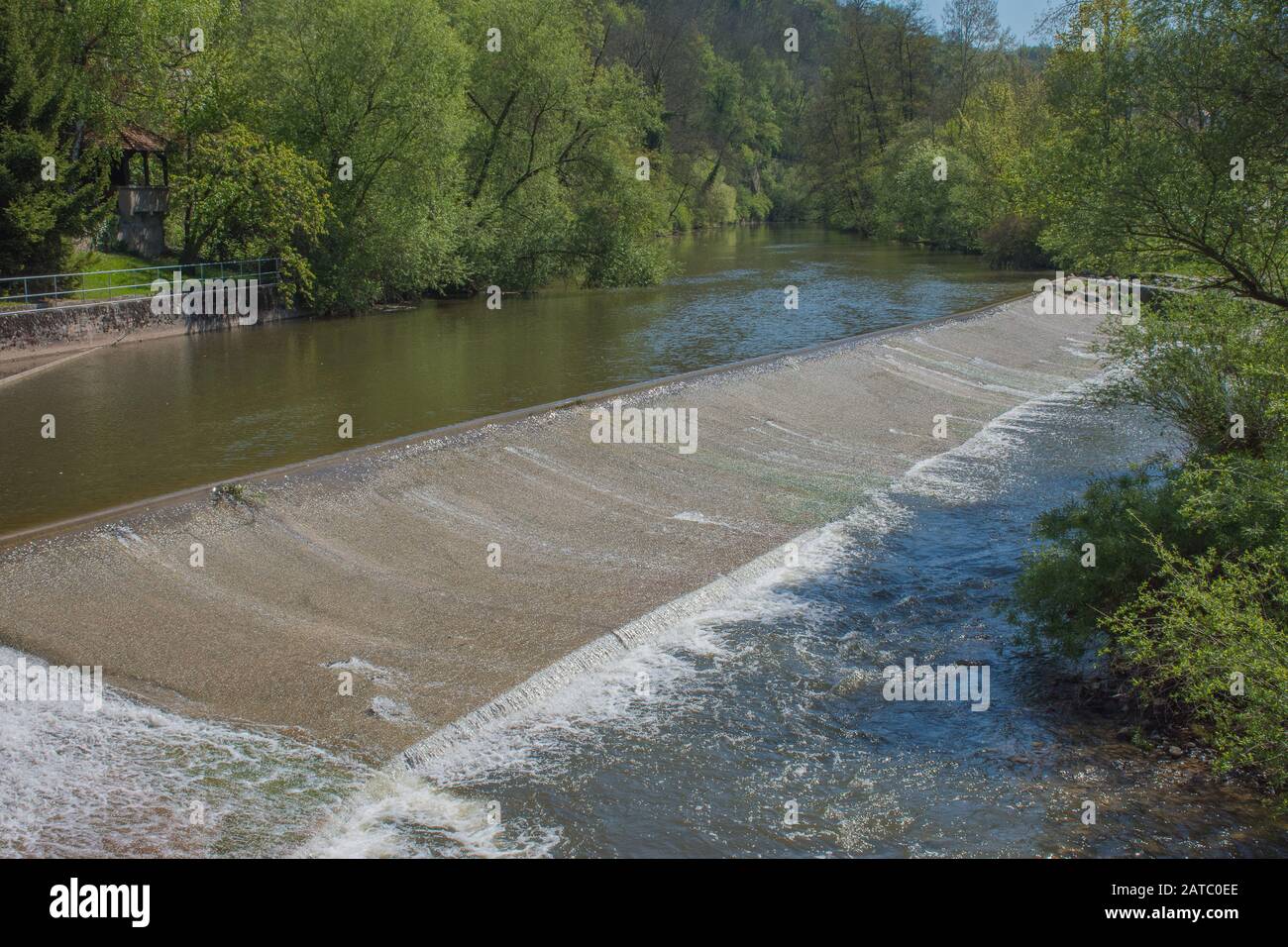 Der Kocher bei Schwäbisch Hall • Baden-Württemberg, Deutschland Stock Photo  - Alamy