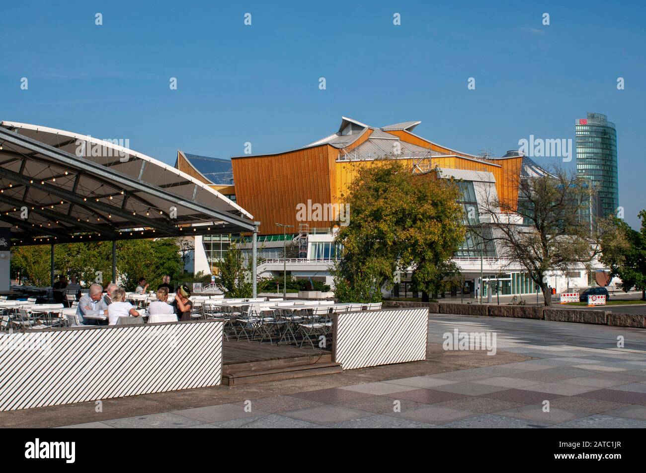 The Kulturforum housing the Gemaldegalerie, Kupferstichkabinett, Kunstbibliothek and Kunstgewerbemuseum, Berlin, Germany Stock Photo