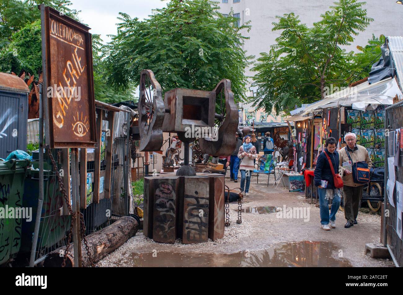 Kunsthaus Tacheles building, Oranienburg Street, Berlin-Mitte, Germany, Europe Stock Photo