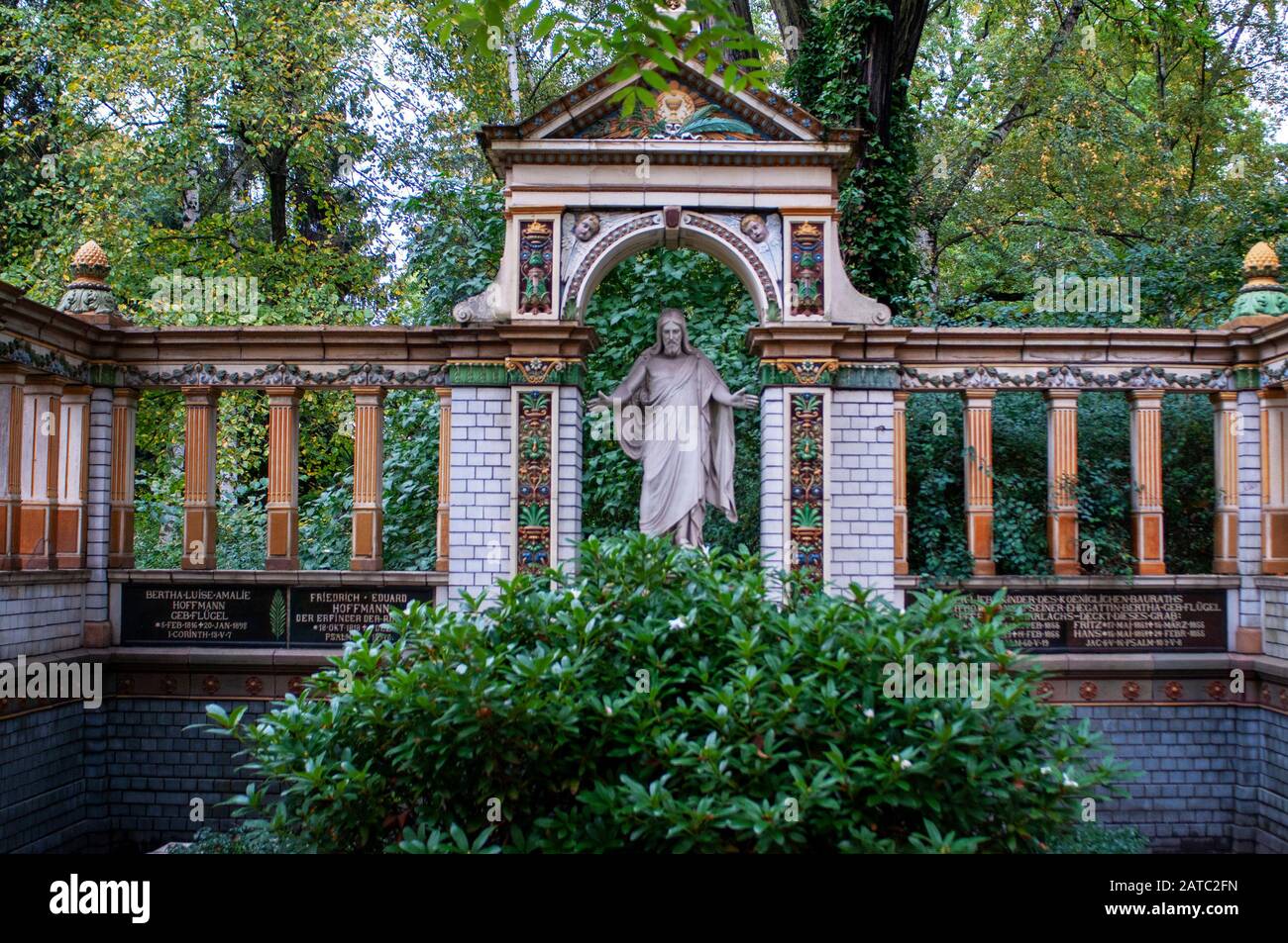 The Dorotheenstadt Cemetery, officially the Cemetery of the