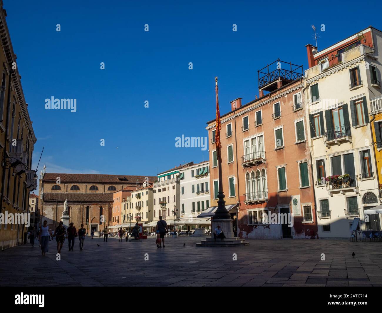 Campo Santo Stefano, Venice Stock Photo