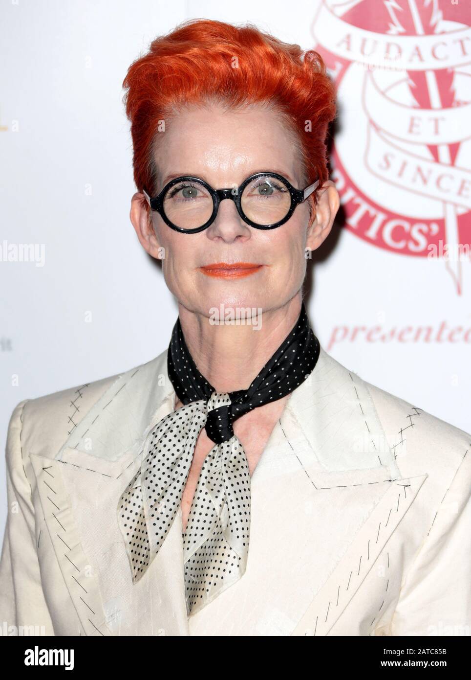 Jan 30, 2020 - London, England, UK - Sandy Powell attending The London Critics' Circle Film Awards 2020, The May Fair Hotel Stock Photo