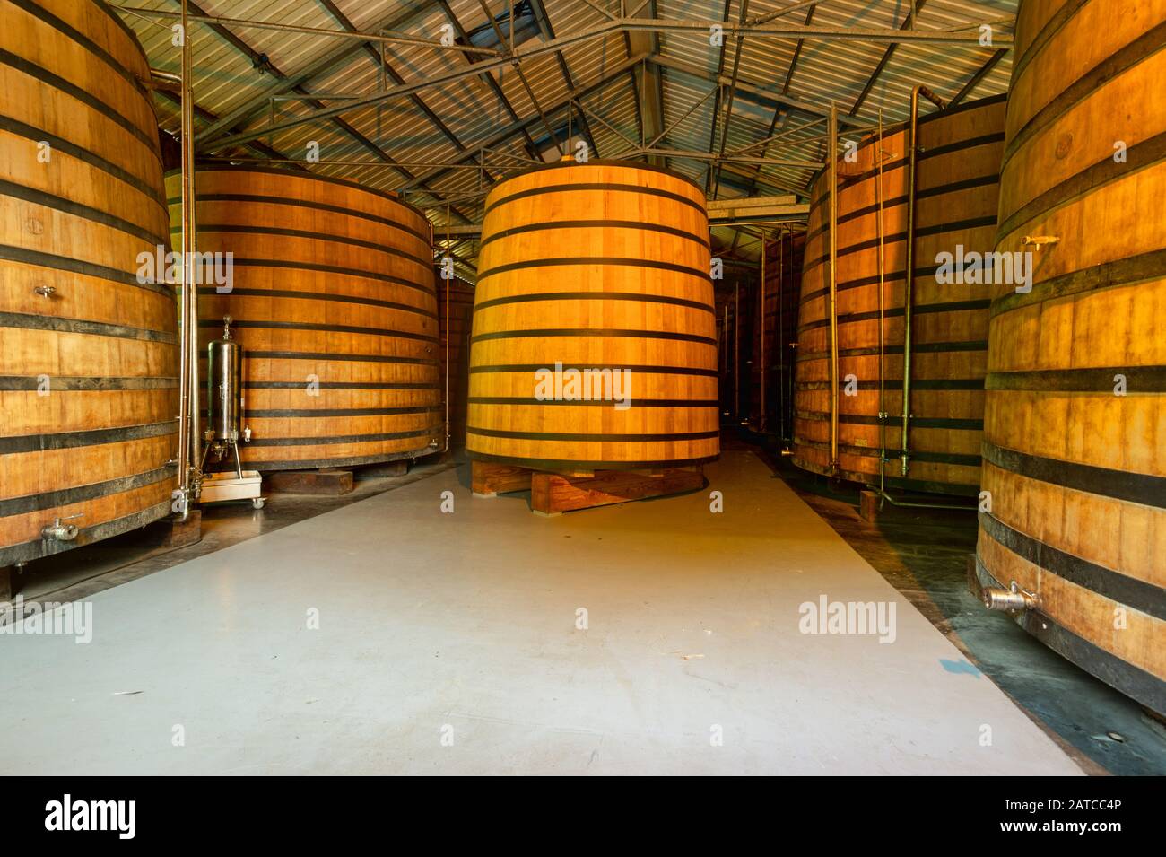 Martinique, France - 14 August 2019: Rum Distillery 'Habitation Clement' in Le Francois Stock Photo