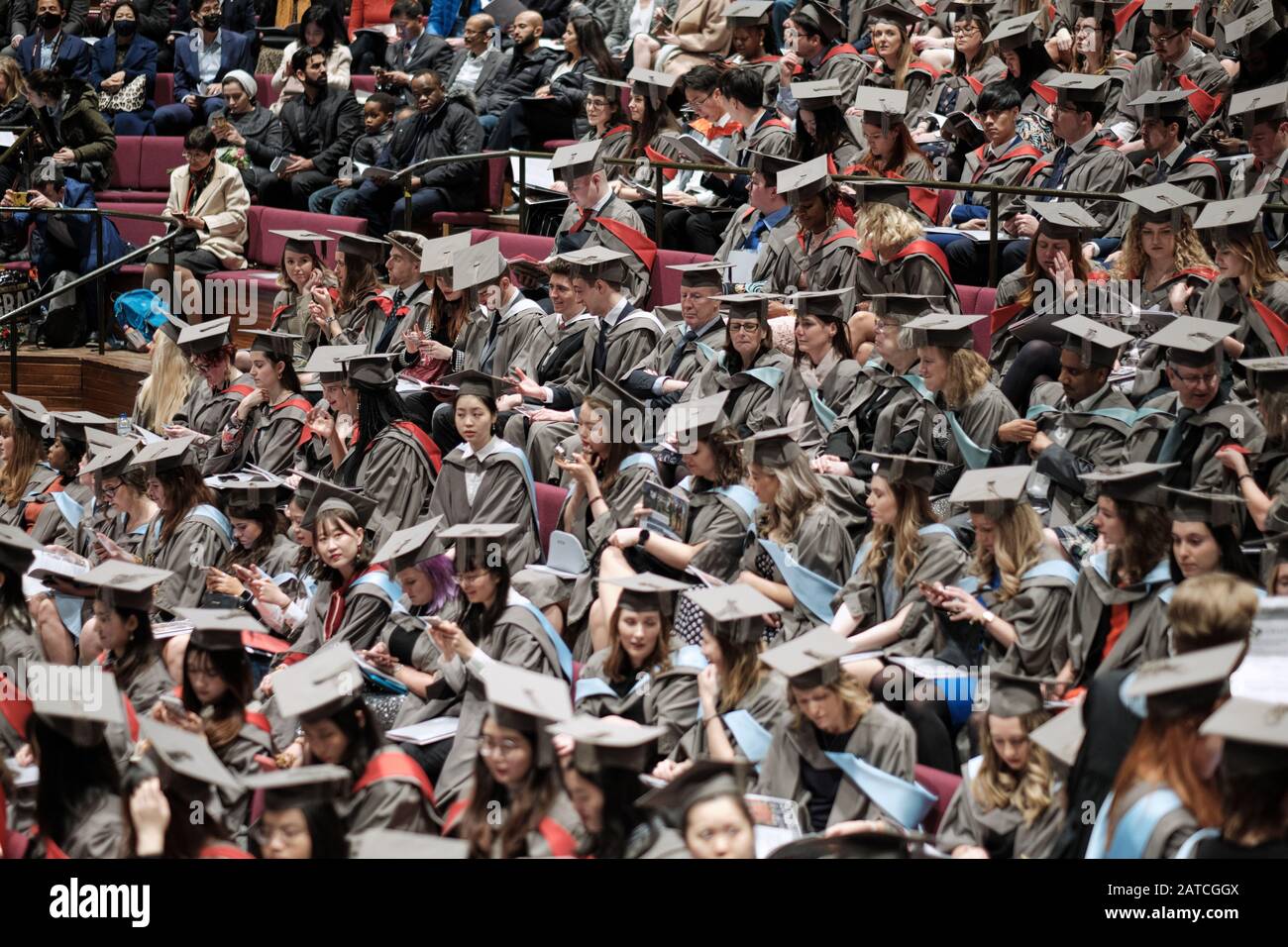 Graduation Ceremony University of York Stock Photo Alamy