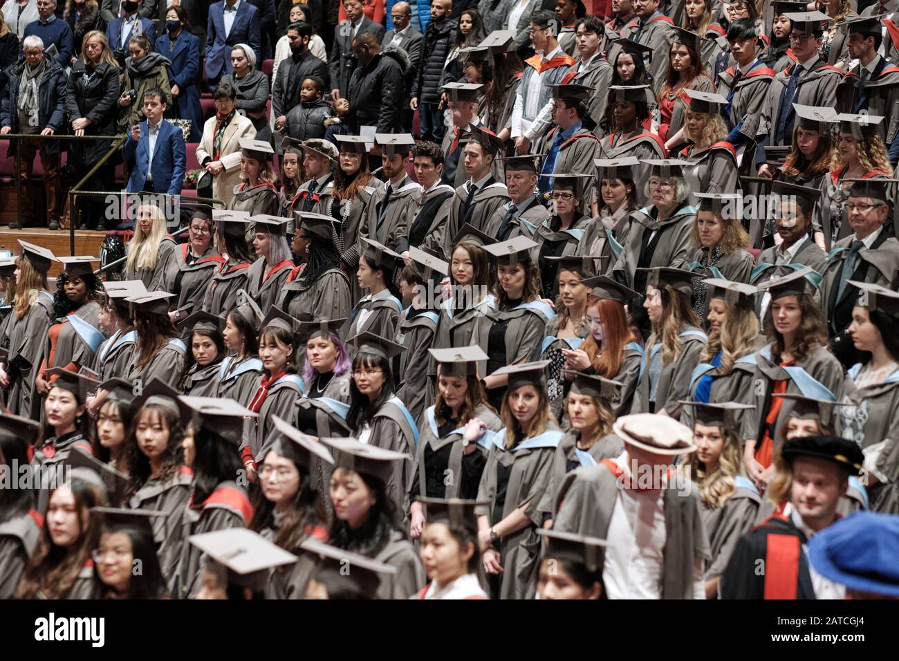 Graduation Ceremony University of York Stock Photo Alamy