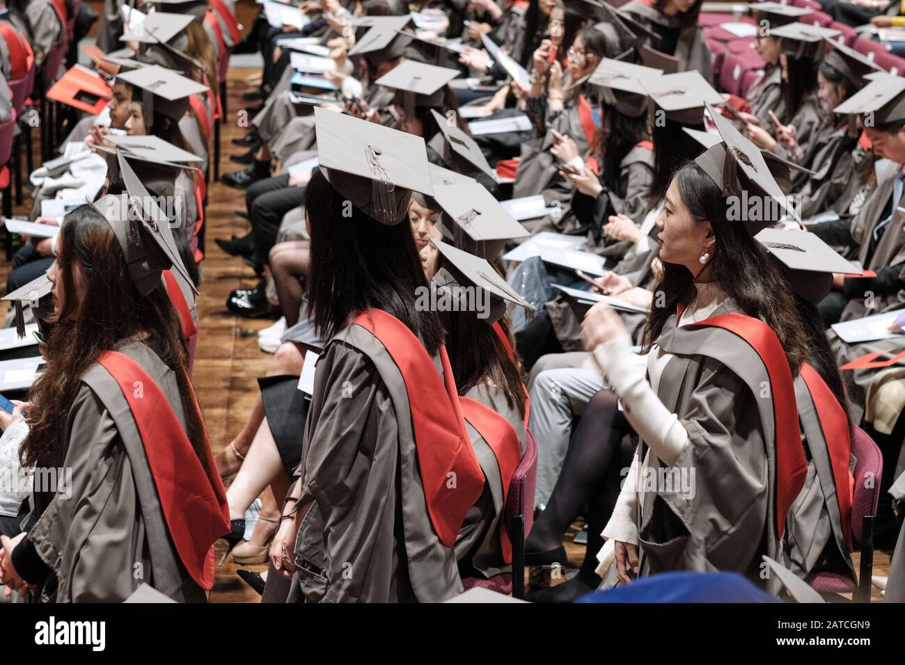 Graduation Ceremony University of York Stock Photo Alamy