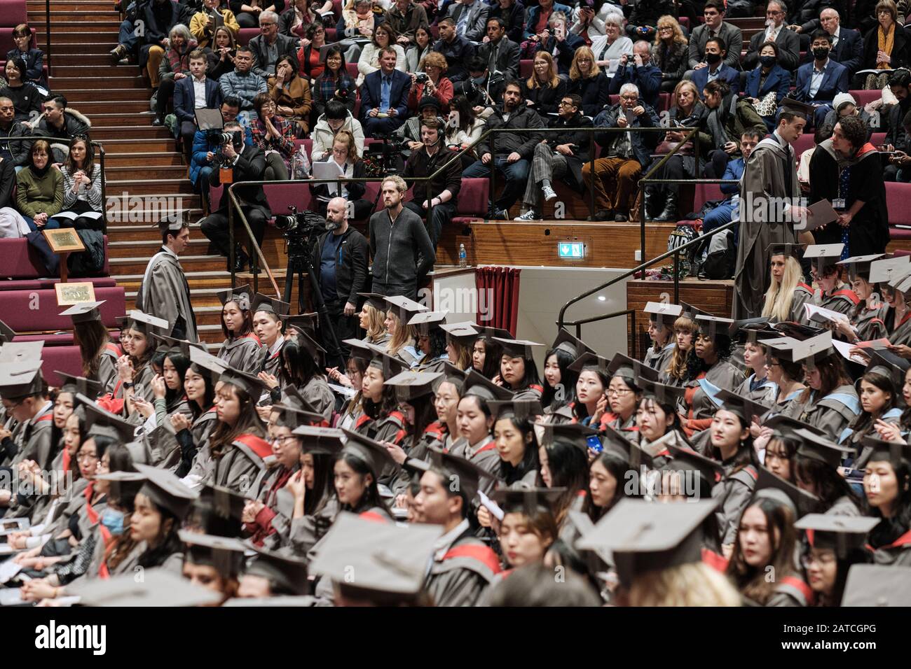 Graduation Ceremony University of York Stock Photo Alamy