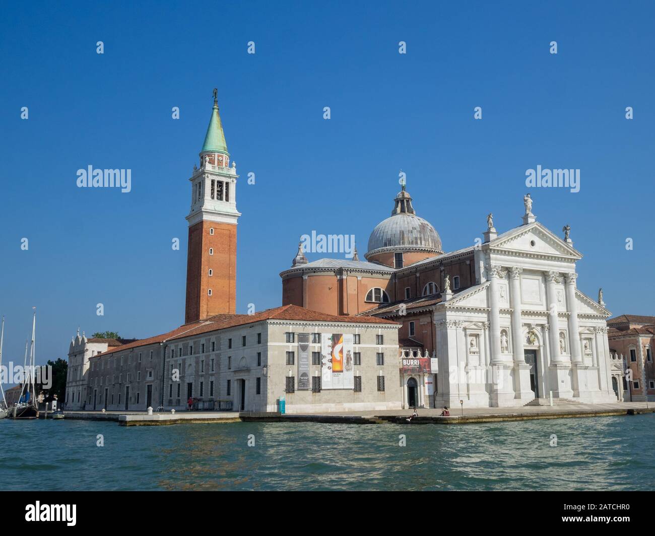 General view of the Chiesa di San Giorgio Maggiore Stock Photo