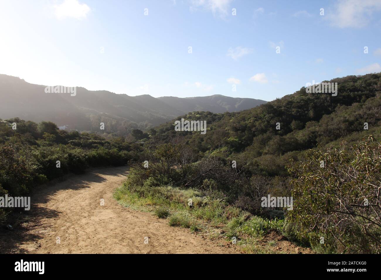 The Trails of Southern California Stock Photo