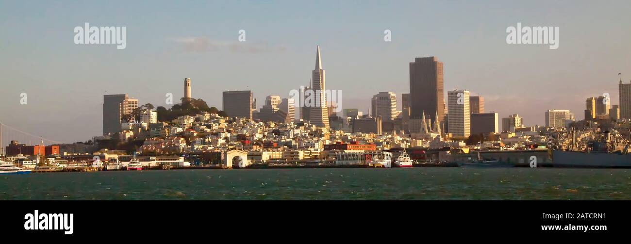 San Francisco skyline Stock Photo