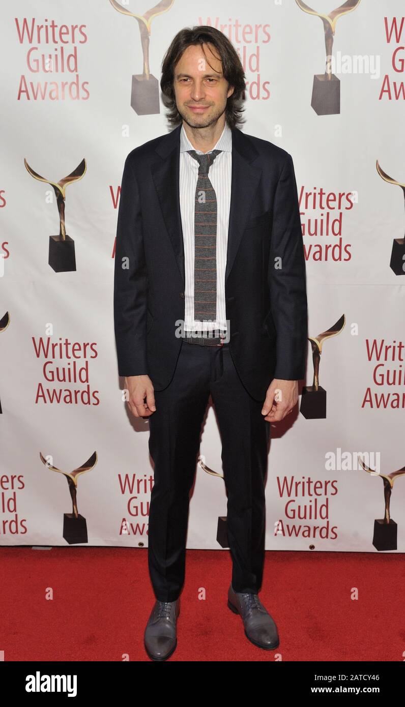 New York, USA. 01st Feb, 2020. Daniel Goldfarb attends the 2020 Writers Guild Awards at The Edison Ballroom in New York, NY on February 1, 2020. Credit: Sipa USA/Alamy Live News Stock Photo