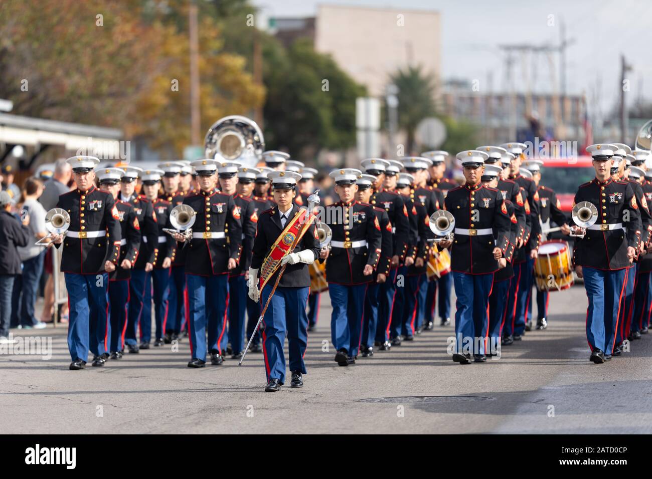 New Orleans, Louisiana, USA November 30, 2019 Bayou Classic Parade
