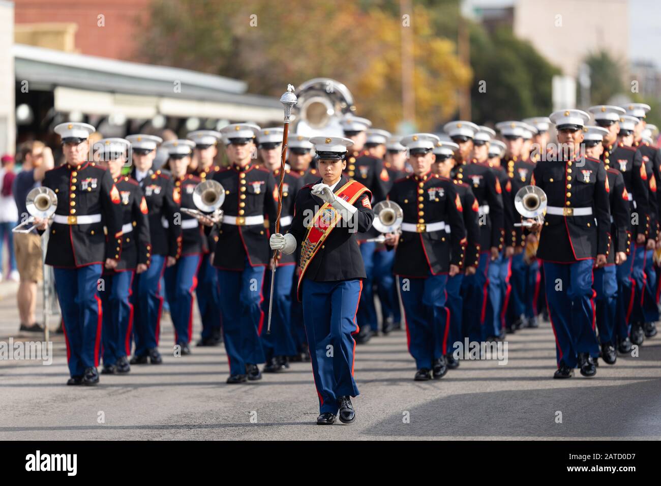 New Orleans, Louisiana, USA November 30, 2019 Bayou Classic Parade