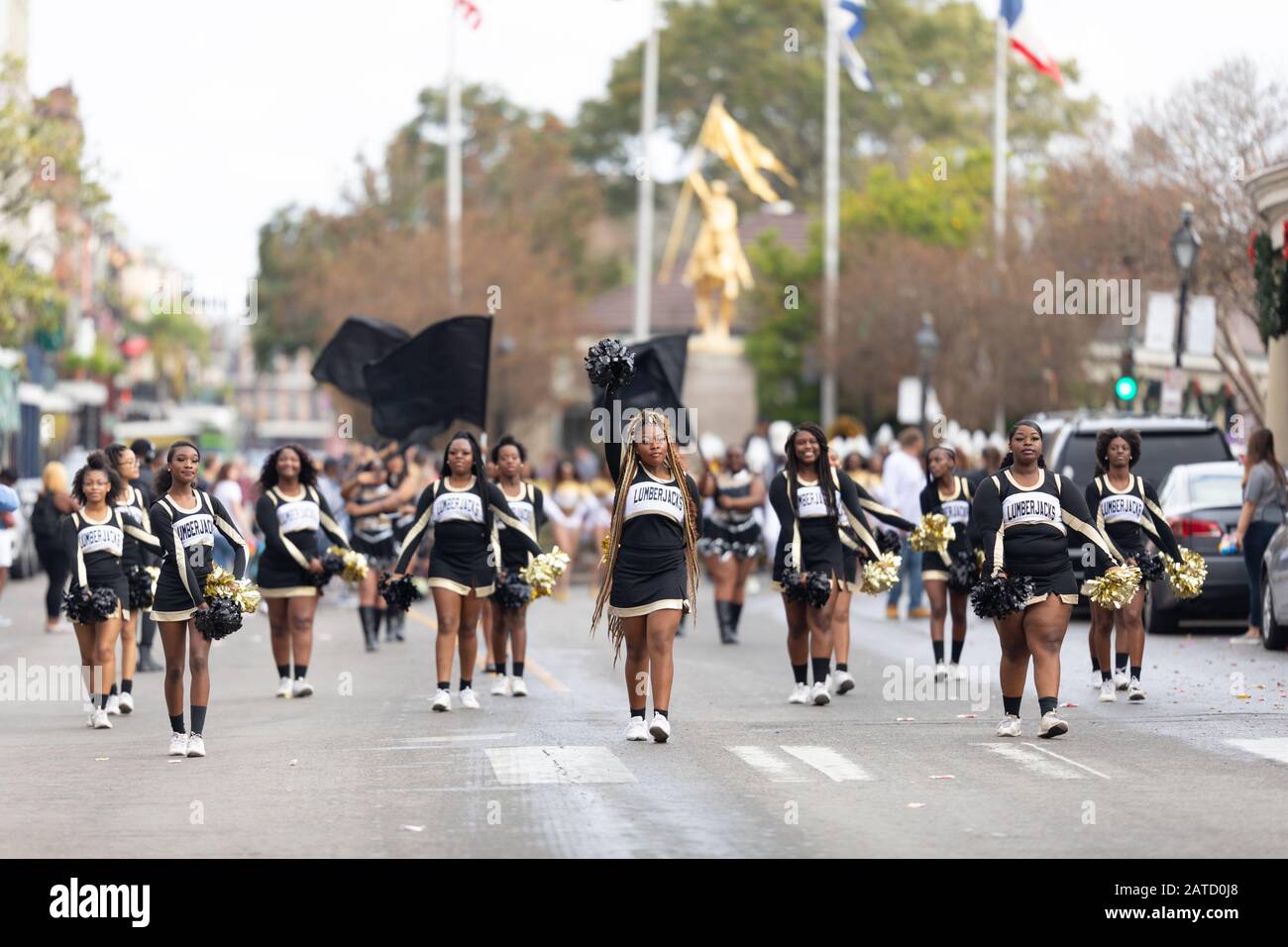New Orleans, Louisiana, USA November 30, 2019 Bayou Classic Parade