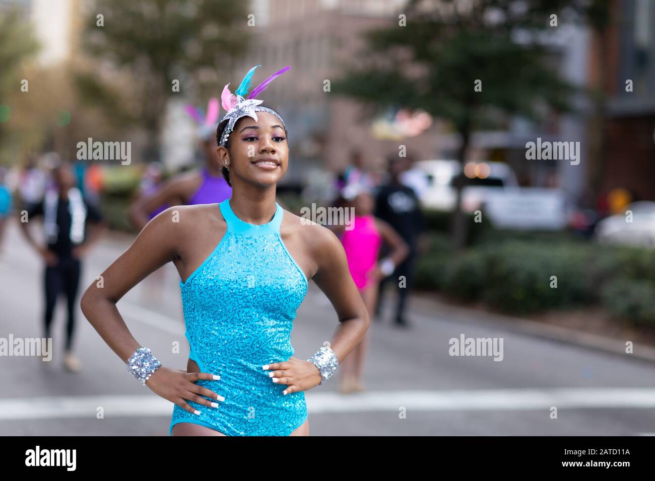 New Orleans, Louisiana, USA November 30, 2019 Bayou Classic Parade