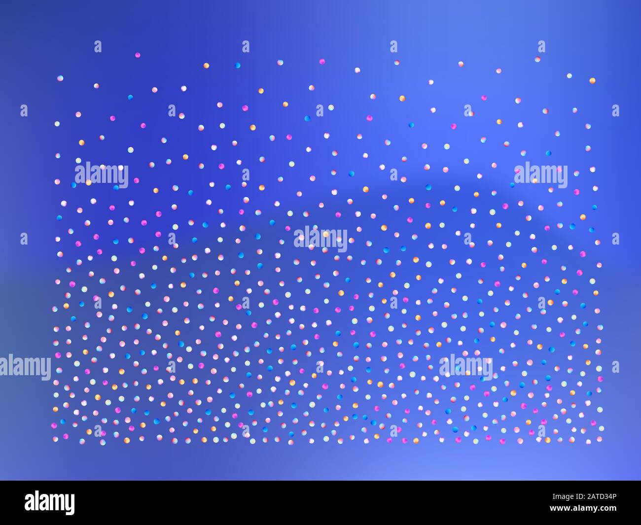 Colored mesh balls lines. A confetti new backgrounds patterns. Confetti new background gradient. Stock Vector