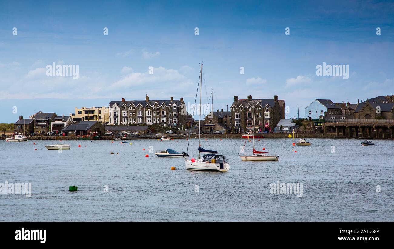 Barmouth Harbour Stock Photo