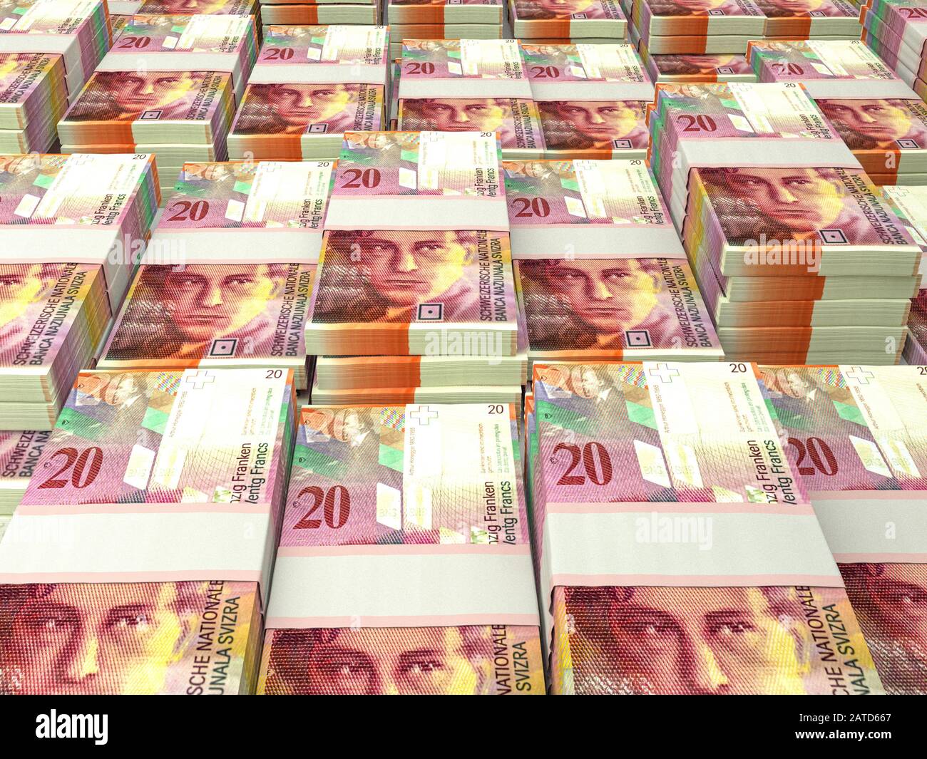 The currency of Switzerland. Finance background. Zurich. CHF. Swiss