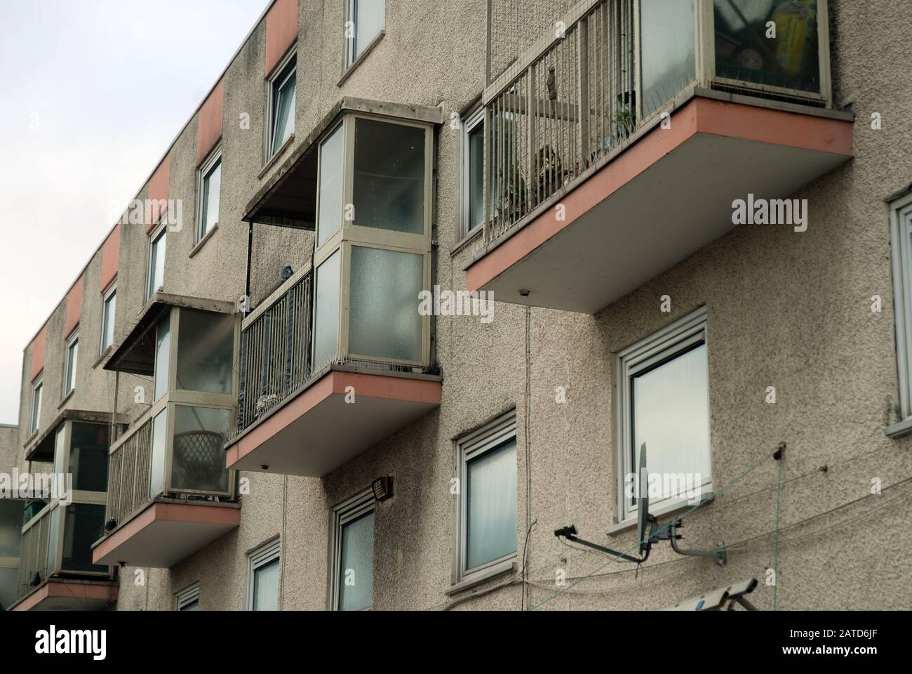 Council Flats, Portsmouth, Hampshire, England Stock Photo Alamy