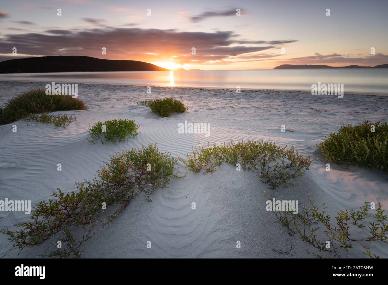 Emu Point at sunrise, Albany, Western Australia, Australia Stock Photo