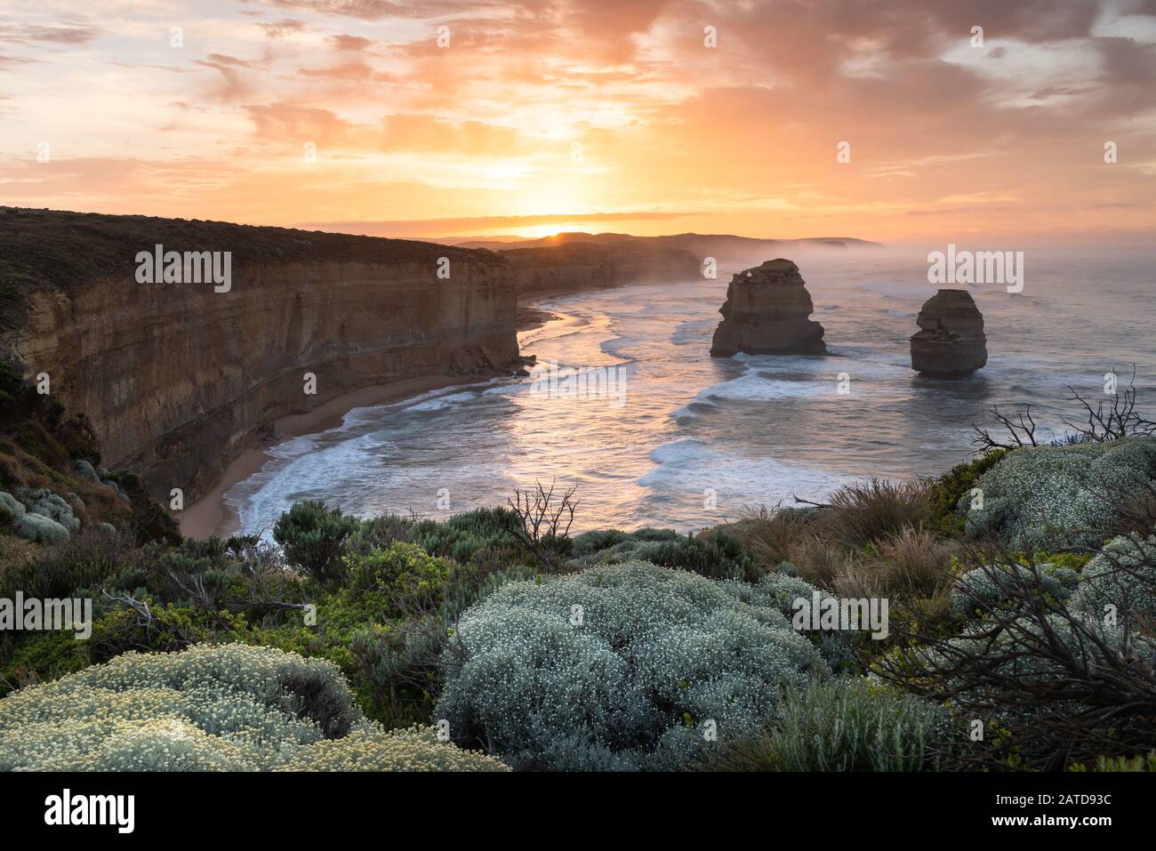 The Twelve Apostles, Twelve Apostles Marine National Park, Victoria, Australia Stock Photo